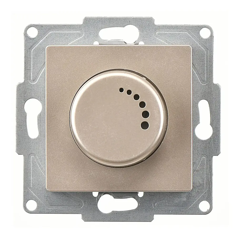 Eqona / Radius / Neoline Dimmer 1000VA, Metalik Bej (Mekanizma + Tuş/Kapak) 