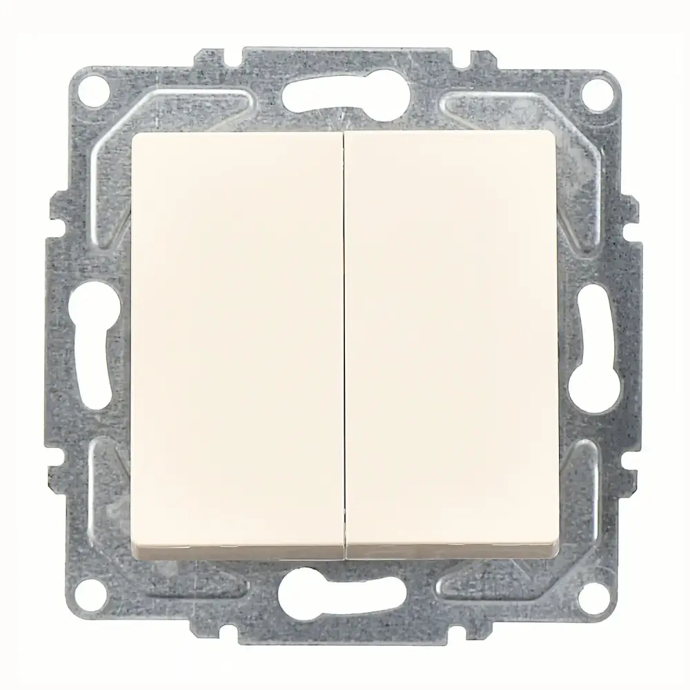 Eqona / Radius / Neoline Komütatör, Krem (Mekanizma + Tuş/Kapak) - 1
