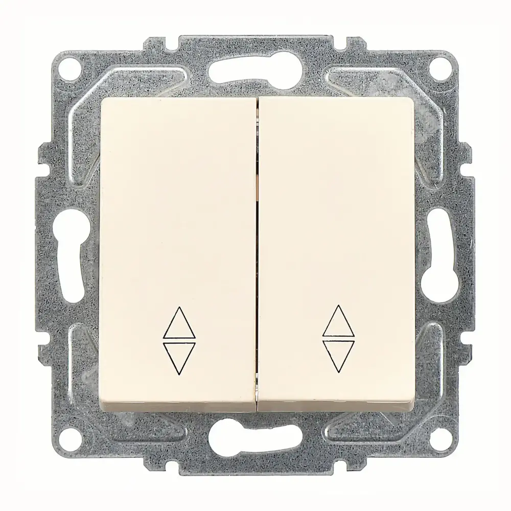 Eqona / Radius / Neoline Komütatör Vavien, Krem (Mekanizma + Tuş/Kapak) - 1